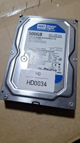 HD WD Blue 500GB SATA WD5000 - Testado