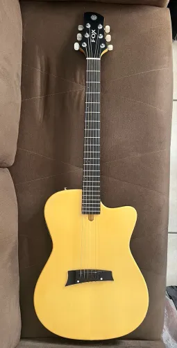 Vendo violão Fox cordas de aço fishman system1