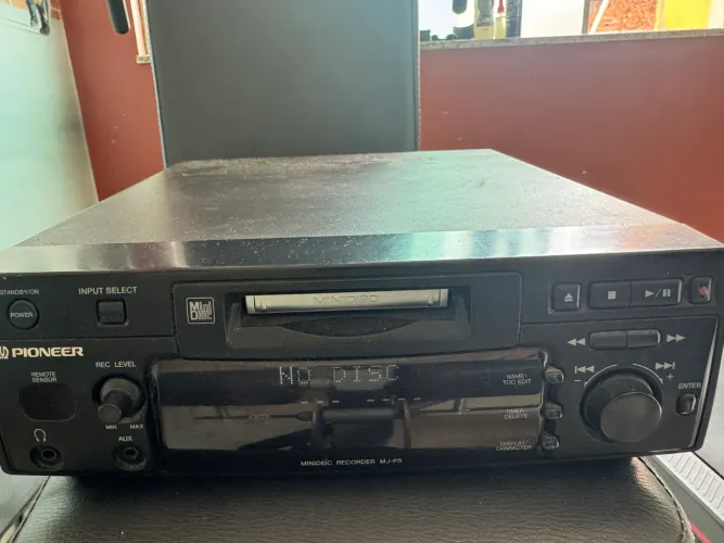 Leitor Gravador de MD Pioneer