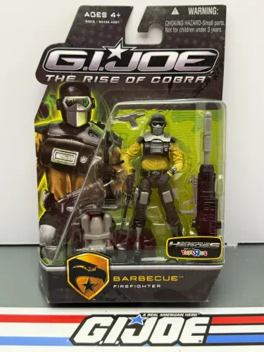 Gi Joe Barbecue Firefighter The Rise Of Cobra - 2009 - Comandos em ação