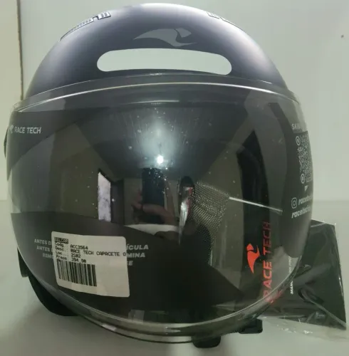 Capacete Aberto Race Tech Novo