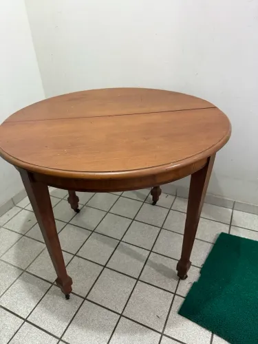 Mesa madeira redonda
