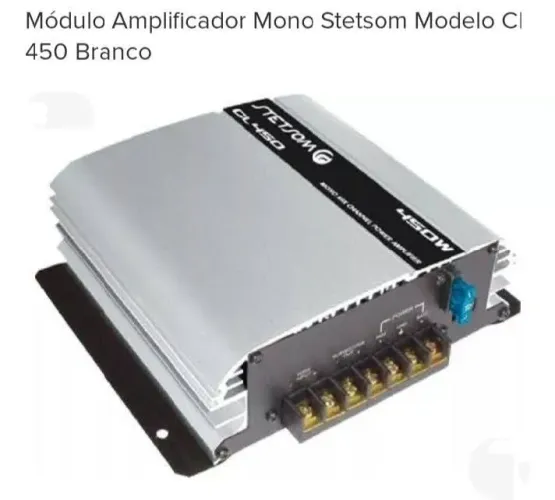 Módulo Amplificador Stetsom 450 CL