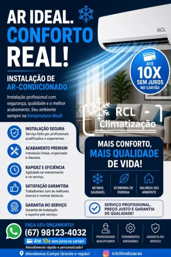 Higienização e manutenção de ar-condicionado ?