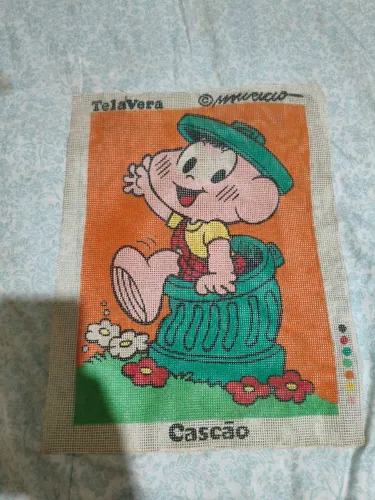 Tela para bordar cascão