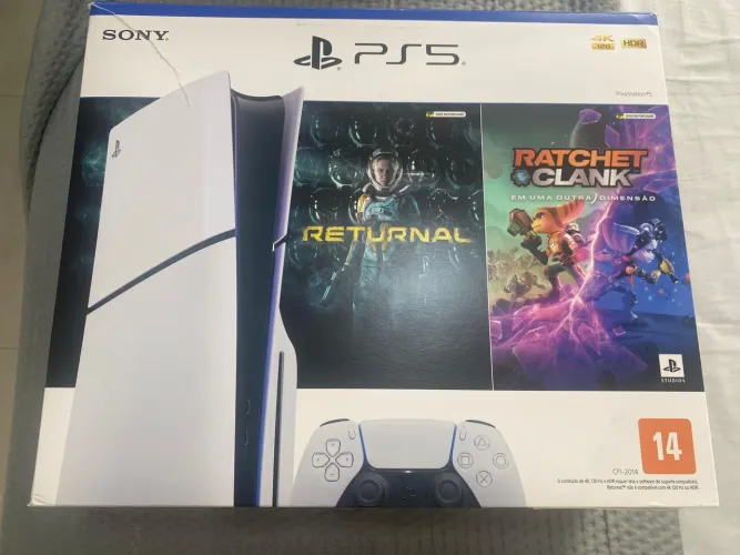 PS5 SLIN NOVO NA CAIXA