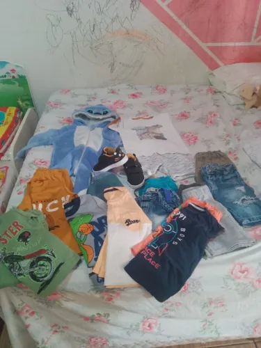Lote roupa infantil menino