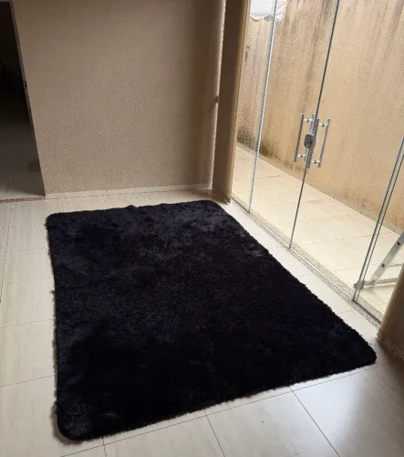 Tapete 200x250 Classic Preto Oasis