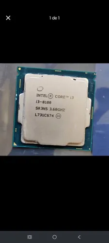 Processador I3 8100 3.60ghz