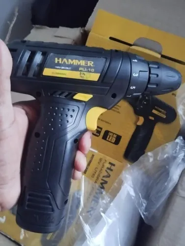 PARAFUSADEIRA HAMMER 12V SEM IMPACTO R$165