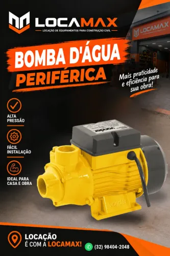 Aluguel de bomba d'agua