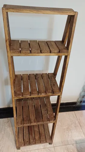 Escada Rústica de Pinus