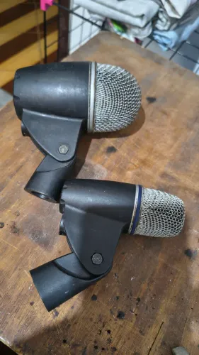 Microfone de bateria ou percussão JTS - LEIA A DESCRIÇÃO 