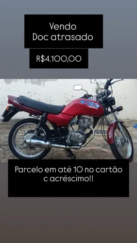 Vendo Titan 97 doc atrasado