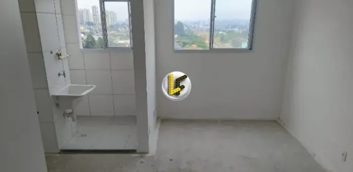 Apartamento à venda com 37 m², 2 quartos, Jardim, Santo André.