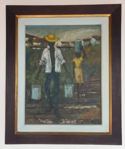 Pintura de Gabriela Dantés - Quadro em óleo sobre tela