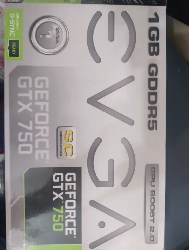 GTX 750 EVGA 1gb