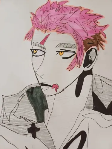 Desenho Itadori