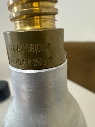 Cilindro vazio sodastream