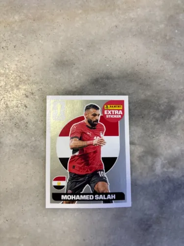 Figurinha copa 2026 mohanmed salah + Christian pulisic
