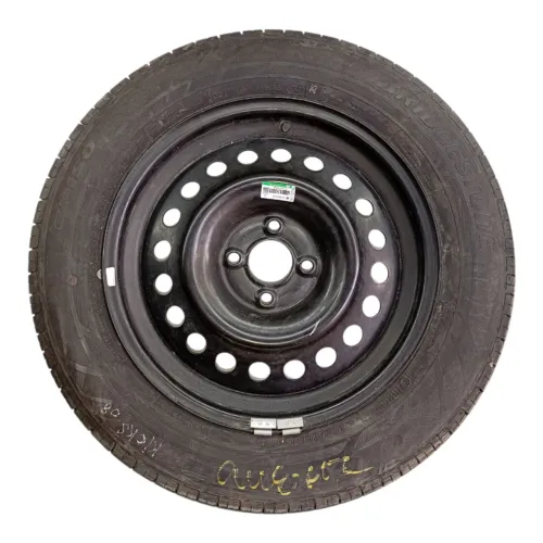 Roda Com Pneu 205/60r16 Nissan Kicks 2019 2025 Preto