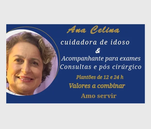 Cuidadora de idoso e acompanhante