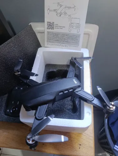 Drone preto seminovo