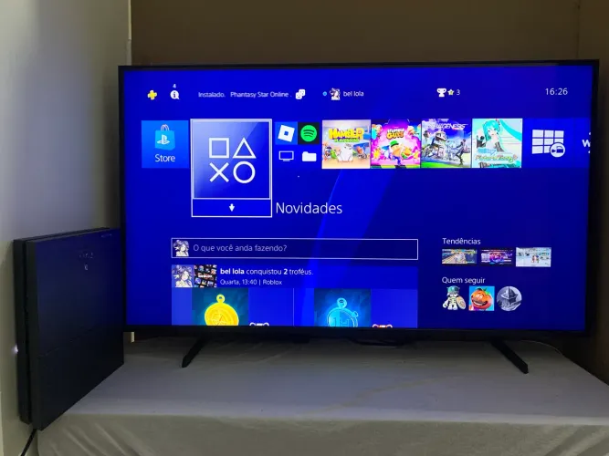 PS4 Fat 500GB + Controle | Funcionando Perfeitamente