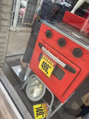 FOGAOZINHO VERMELHO VINTAGE VENAX SÓ 499,00 REAIS