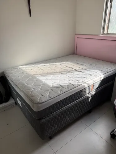 VENDO CAMA BOX + COLCHÃO CASAL