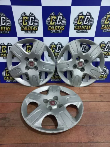 Calota Fiat Strada aro 14 original usada. R$30,00 cada calota. Disk entrega 