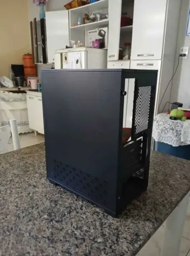 Gabinete Gamer Aquário com Vidro