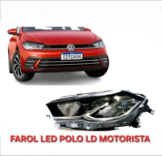 FAROL POLO LED - LD MOTORISTA 
