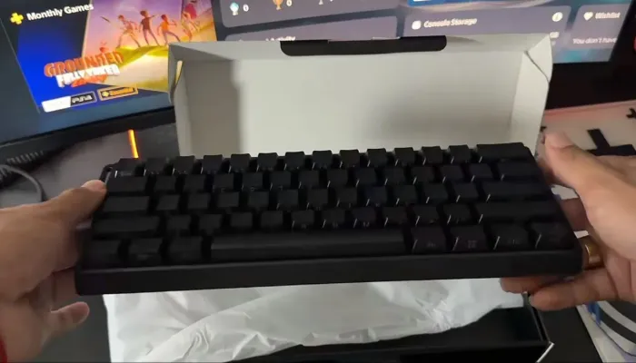 Teclado Magnético AULA WIN60 LACRADO! | teclado gamer para jogos