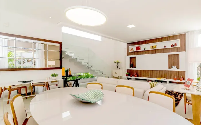 Casa mobiliada para alugar com 3 quartos no Sítios de Recreio Gramado em Campinas.