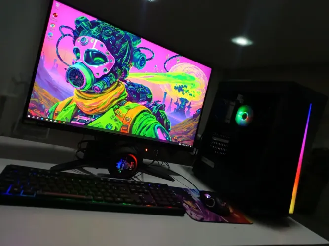 Setup Gamer Monitor 27Pol 144Hz Core i7