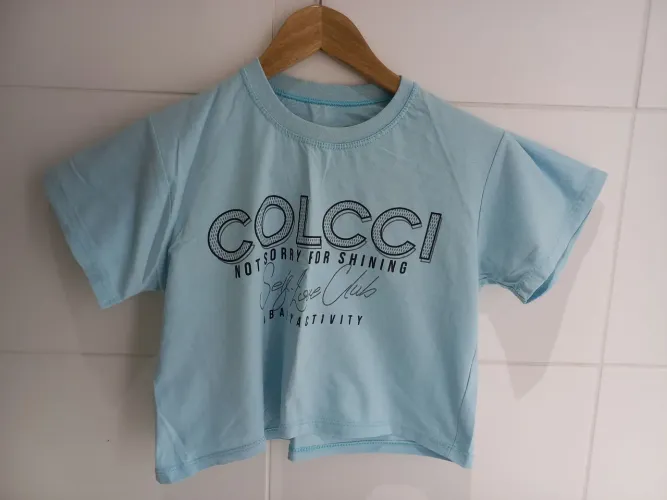 Baby look azul