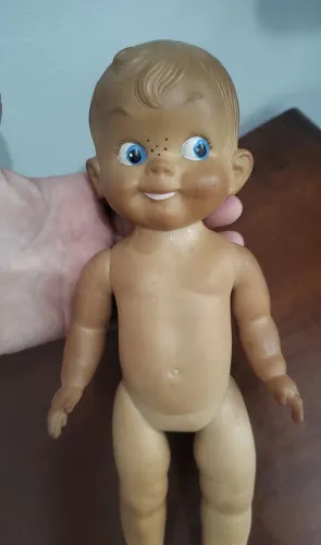 Boneco anos 60 Juquinha estrela