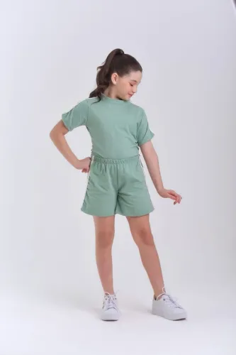 Conjunto Bermuda e Blusa Feminino (12 anos)