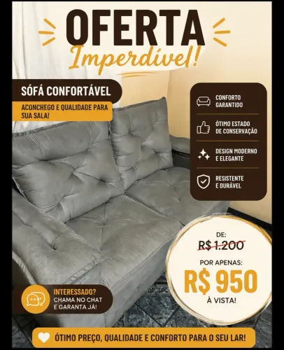 Vendo sofá 2m