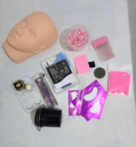 Material de alongamento de cílios