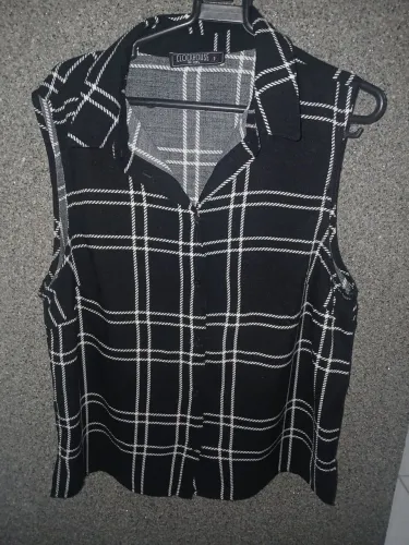 Blusa xadrez P - CeA