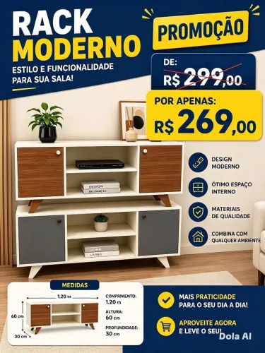 Rack pra tv