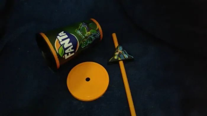 Copo promocional Fanta Misterios 2022