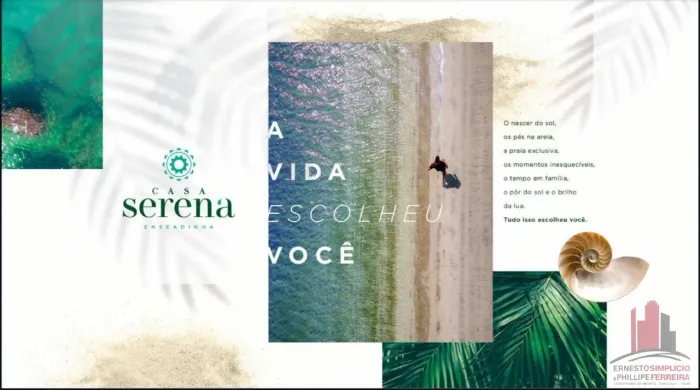 Casa Serena na Praia de Enseadinha - 2 Opções de Casas Exclusivas