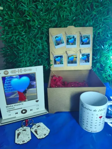 Kit namorados personalizado presente