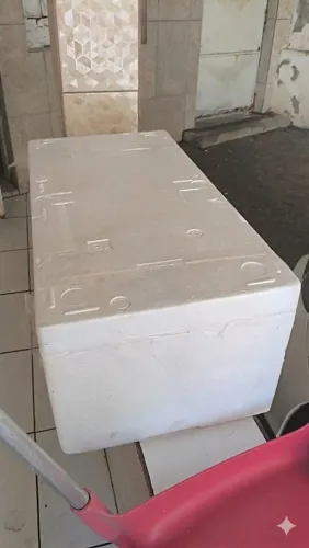 Caixas isopor