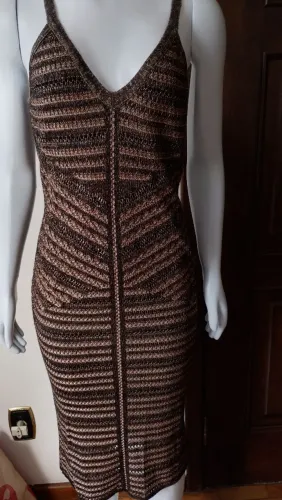 Vestido de crochê tamanho M