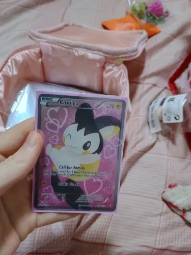 Card em inglês original emolga, 2013, pokémon