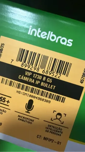Kit com 2 câmeras IP Intelbras VIP 1230 B G5 nova